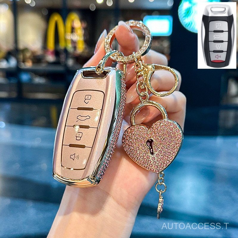 Remote Key Case Key Cover Key Protector สําหรับ Great Wall GWM Haval Jolion H6 H1 F7 Coupe M6 Chitu