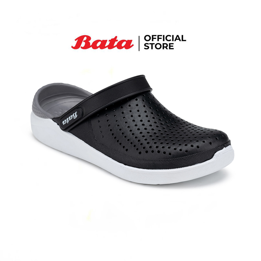 Bata บาจา รองเท้าแตะแบบสวม เปิดส้น สำหรับเด็กโต รุ่น CLASSIC CLOGS สีน้ำเงิน 4519650 สีแดง 4512650 สีดำ 4516650