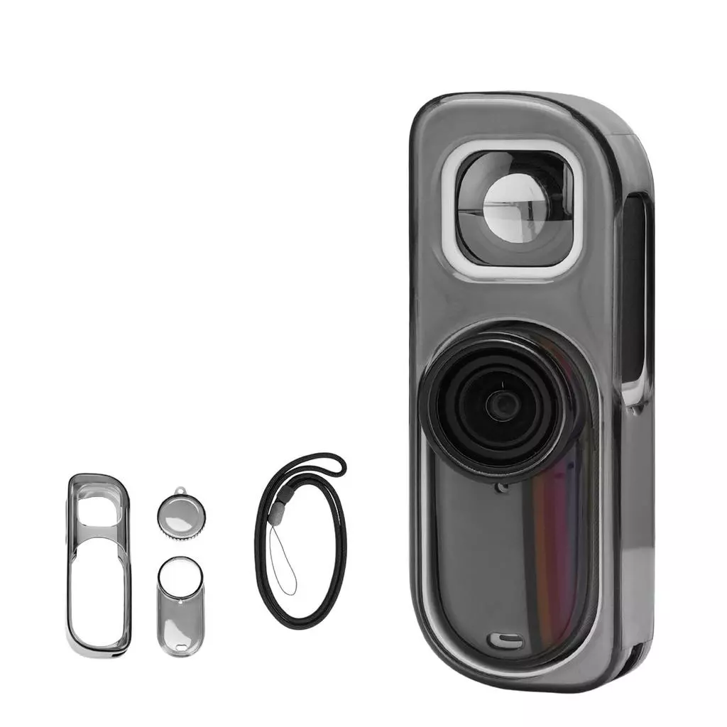 เคสใสสําหรับ Insta360 GO3S Retro Camera - TPU Dust-Proof กันกระแทก Drop-Proof Slim Fit Anti-Scratch Cover Shell thumbnail 9