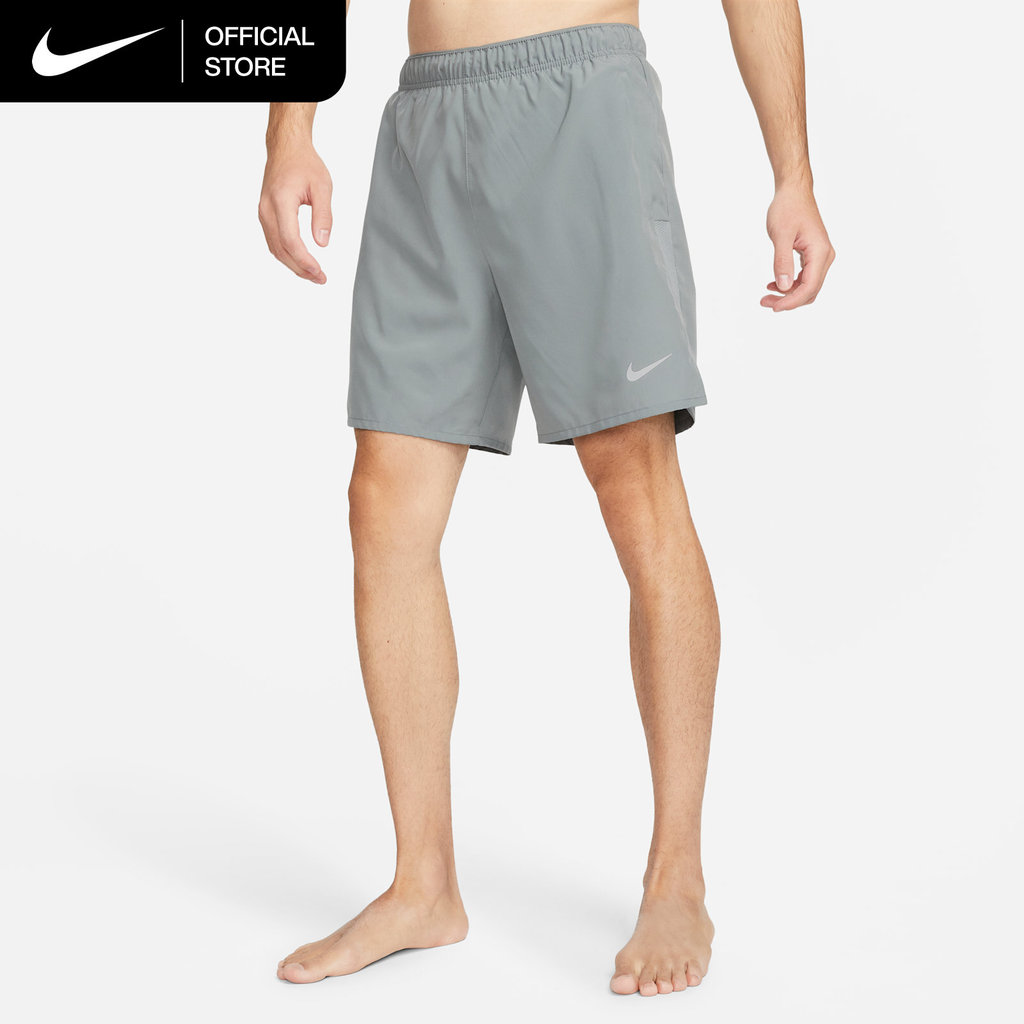 Nike Dri-FIT Men's Dri-FIT Challenger 7" Brief-Lined Versatile Shorts - Smoke Grey [DV9360-084]