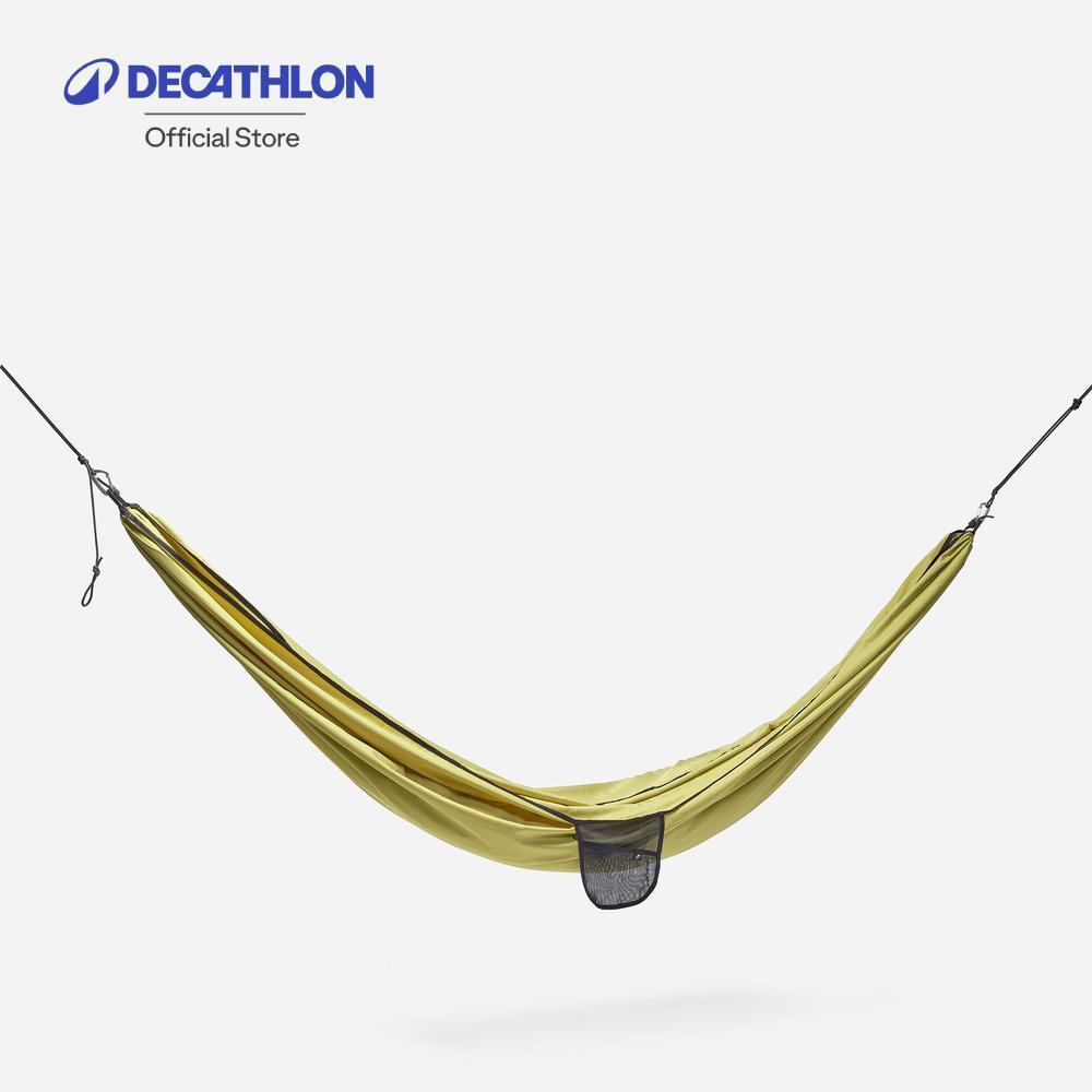 Decathlon Two-Person Hammock Comfort 2 Person เปลญวนสำหรับ 2 คน รุ่น Comfort ขนาด 350 X 175 ซม. - Green