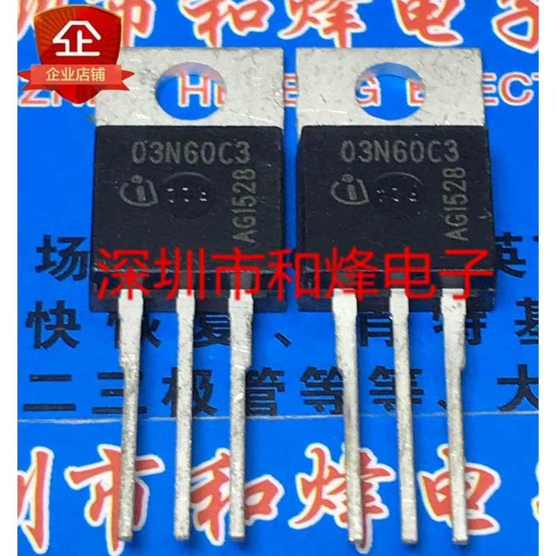 10 ชิ้น 03N60C3 SPP03N60C3 TO-220 650V 3.2A วิทยุ triode