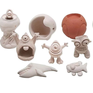 BestBuyStationery โพลี่โฟม ดินปั้น ดินเยื่อกระดาษ 1000g. Polyform Model Air Dry Modeling Clay