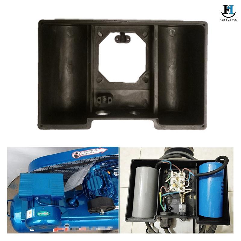 [GA] Electric Airpressor Capacitor Box Junction Box Motor Junction Box Single-phase Air Pump Plastic