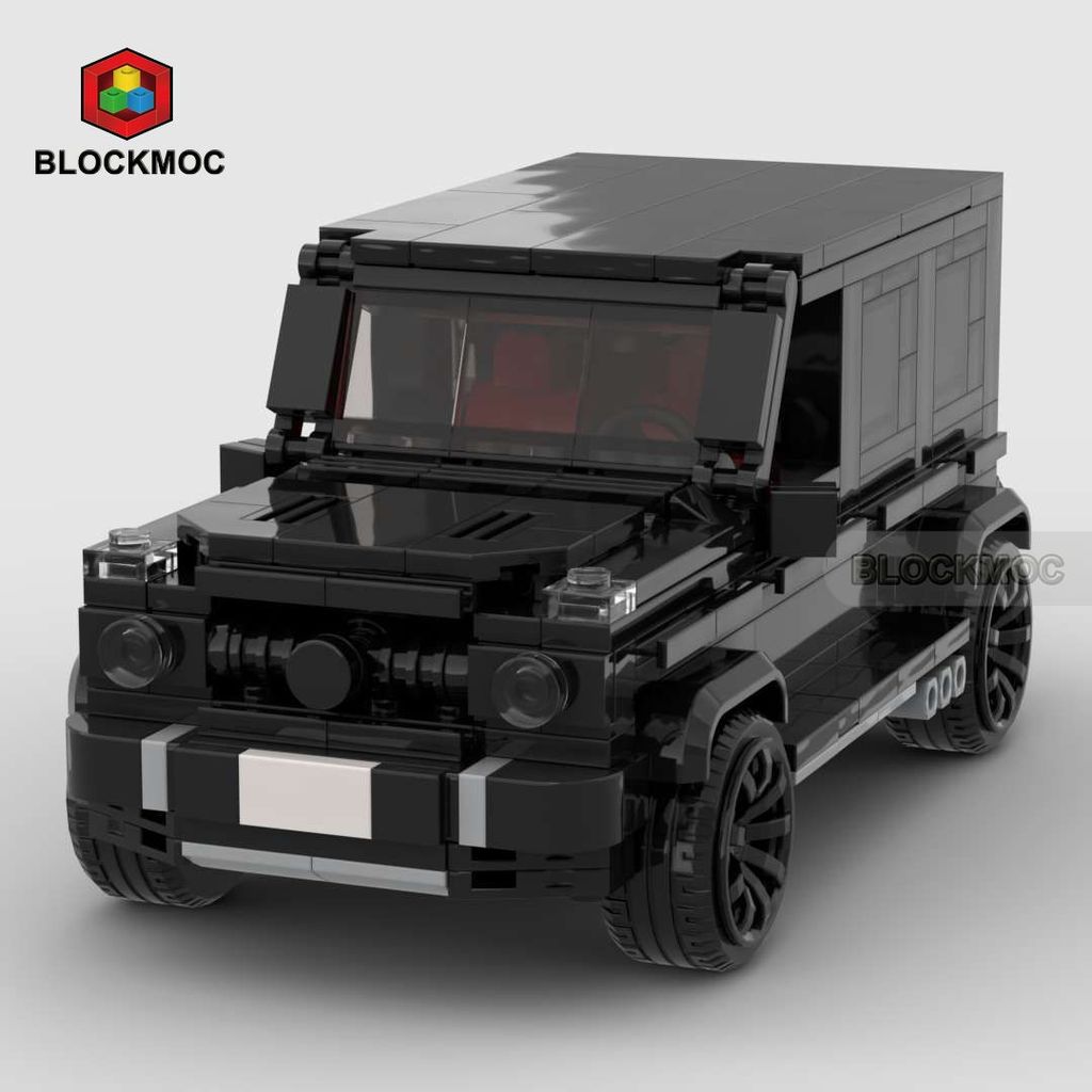 MOC Building Blocks ใช้งานร่วมกับ Lego AMG G63 SUV Performance รถออฟโรด speed8 ตารางยานพาหนะ07141110
