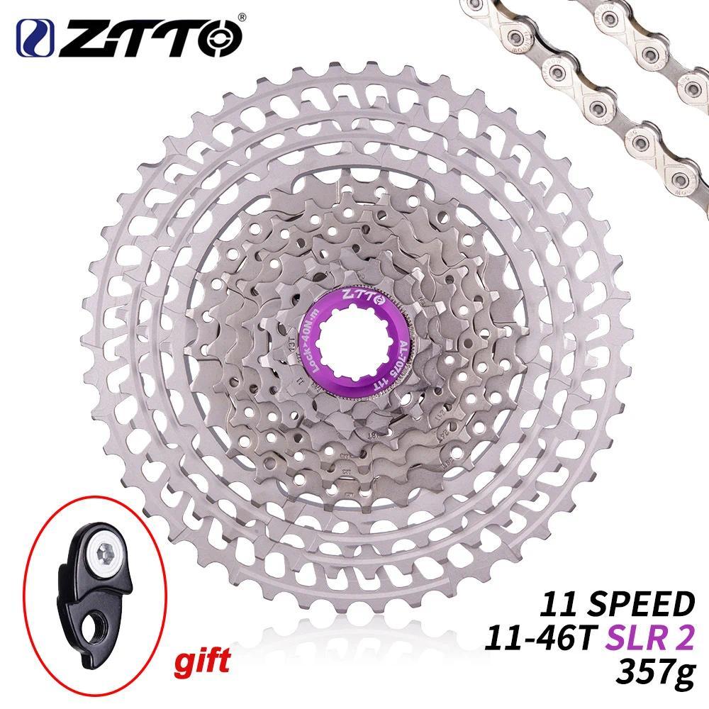 ZX ZTTO MTB Ultralight 11 Speed 11-46T Cassette 11S 46T Freewheel 11V K7 HG Hub Compatible Mountain 