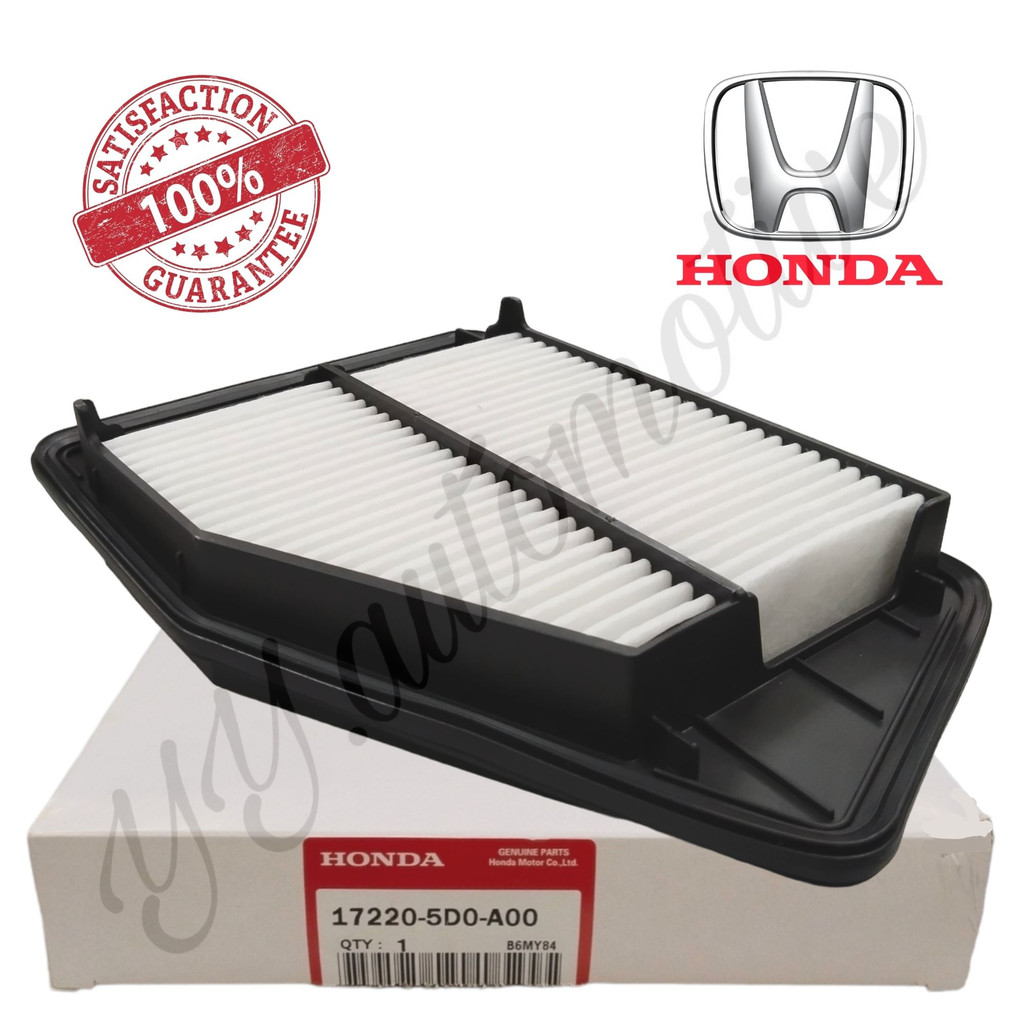 17220-5D0-A00 HONDA AIR FILTER ACCORD 2.0 cc T2A 2013~2019 17220-5DO-A00 OO ENGINE