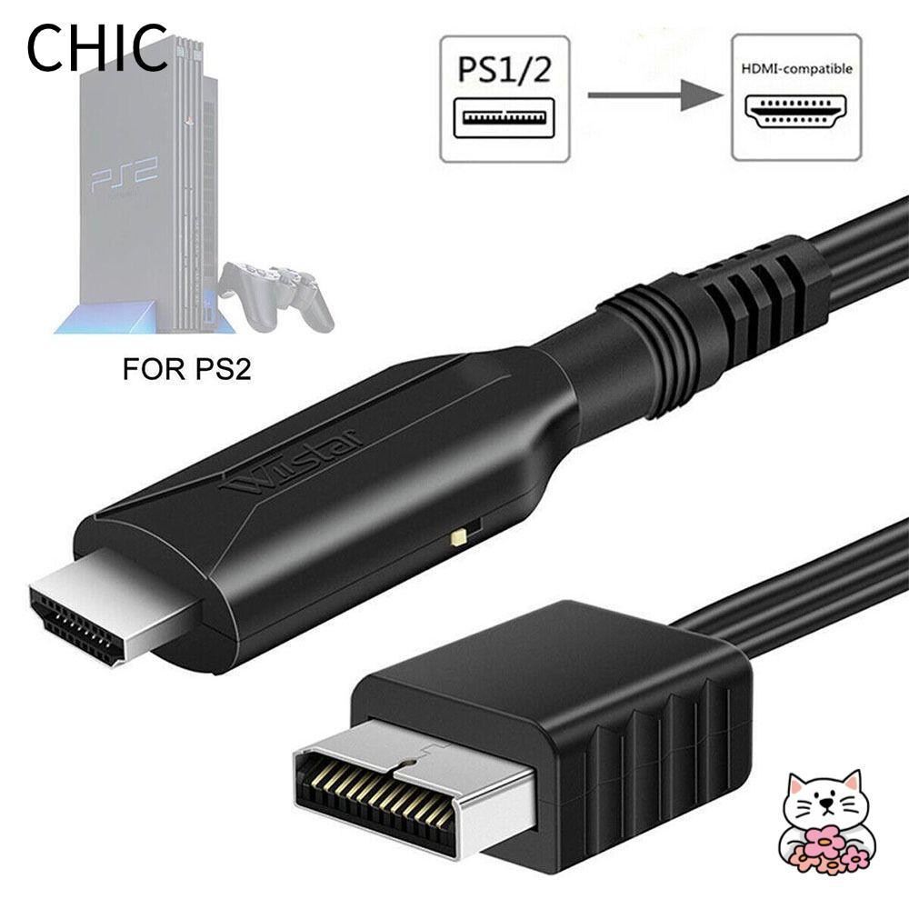 CHIC Audio Video Converter Cable Full HD สาย HDMI HD Converter PS2 เป็น HDMI-compatibale