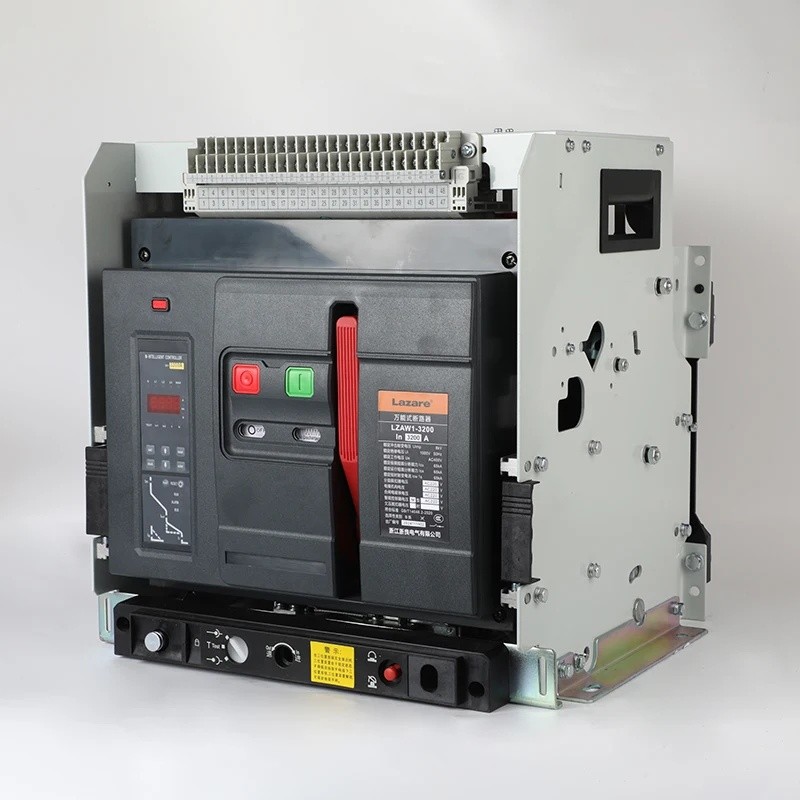 W1-3200H ที่กําหนดเอง air Circuit Breaker 65KA ไฟฟ้า Circuit Breaker 2000A อัจฉริยะ Universal Circui
