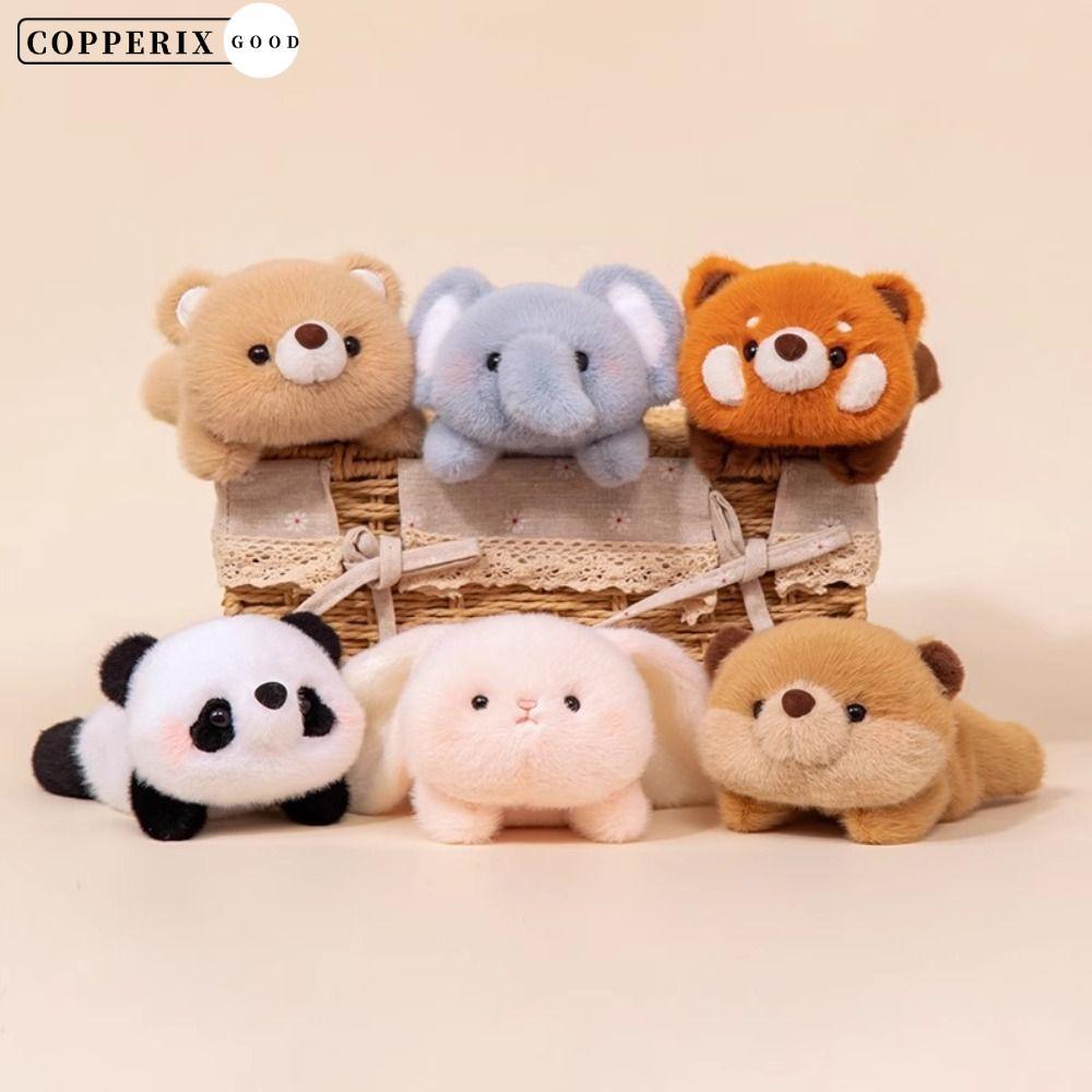 COPPERIX ตุ๊กตาสัตว์หมอน, 17 ซม.ตุ๊กตา Plush Companion ตุ๊กตา, Kawaii ช้าง Super Soft Bear ข้อมือลาก Pad Sleeping ของขวัญ