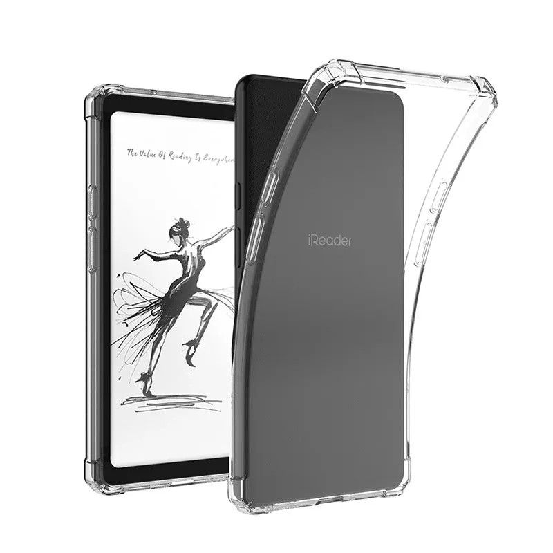 เคสใสสําหรับ iReader Tango 2 Pro 6.13 "นิ้ว 2026 แท็บเล็ตนุ่มโปร่งใส TPU ถุงลมนิรภัยสําหรับ Tango2Pr
