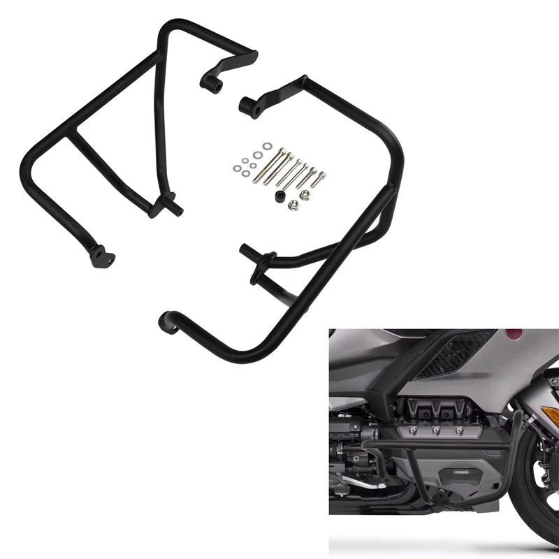 Kเครื่องยนต์รถจักรยานยนต์ GUARD CRASH Bar Fit สําหรับ Honda Goldwing GL1800 F6C F6B Bagger 2018-2024