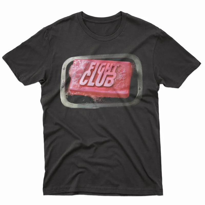 ผลิตภัณฑ์สบู่ Tyler Durden จาก Fight Club เสื้อเชิ้ตสไตล์ภาพยนตร์ย้อนยุคสำหรับทุกเพศ, สไตล์ภาพยนตร์ 