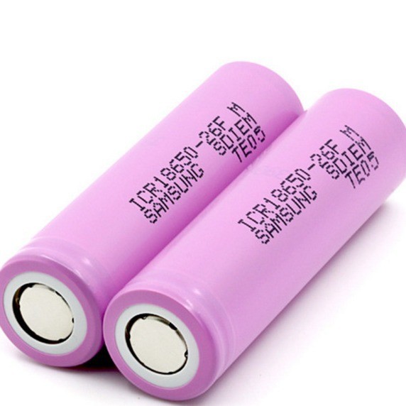 แบตเตอรี่ Samsung 26F 26FM 18650 2600mah 3.7v Samsung 18650 ของแท้ของแท้