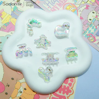 Sadansir.th1 กิ๊บติดผมเลเซอร์ แบบหนีบเล็ก สีแฟนตาซี หนีบผมหน้าม้า ใส่อยู่งานปัง ใส่ได้ทุกวัน