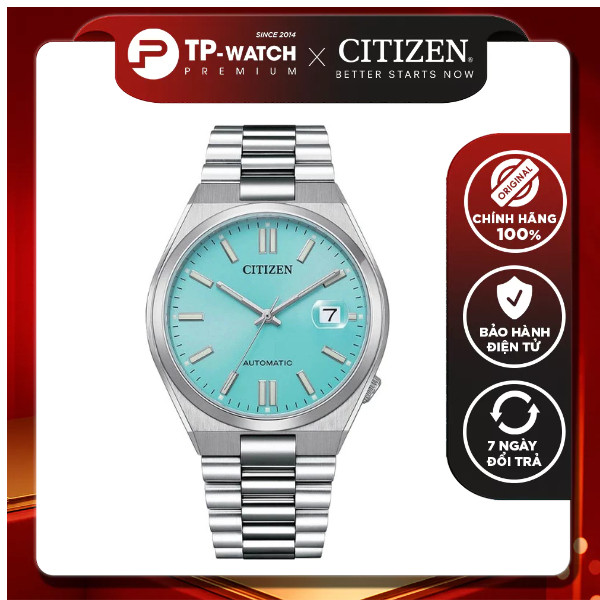 Citizen Automatic NJ0151-88M Tshuyosa Steel Strap Mens Watch - Sapphire Sutra - ขนาด 40mm