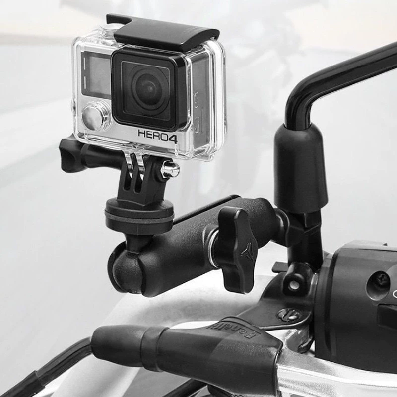 ขายึดแฮนด์มอเตอร์ไซค์สำหรับ GoPro Insta360 DJI thumbnail 5