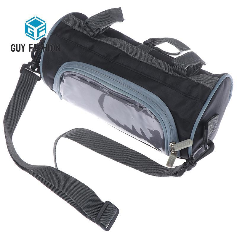 Man Fashion Universal Motorcycle Windshield Bag Front Handlebar Fork Storage Container Bag .