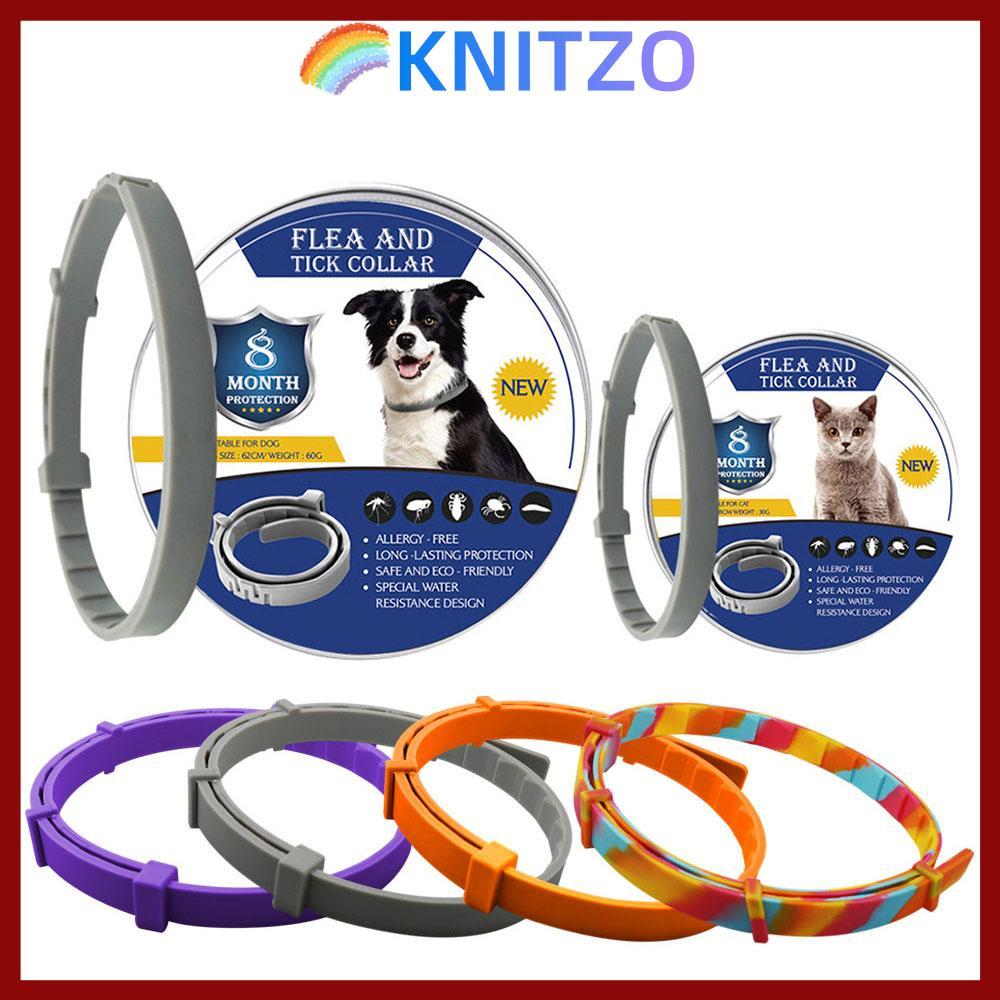 จัดส่งจากประเทศไทยKNITWO Dogs Collar Silicone 8 Month Protection Adjustable Cats