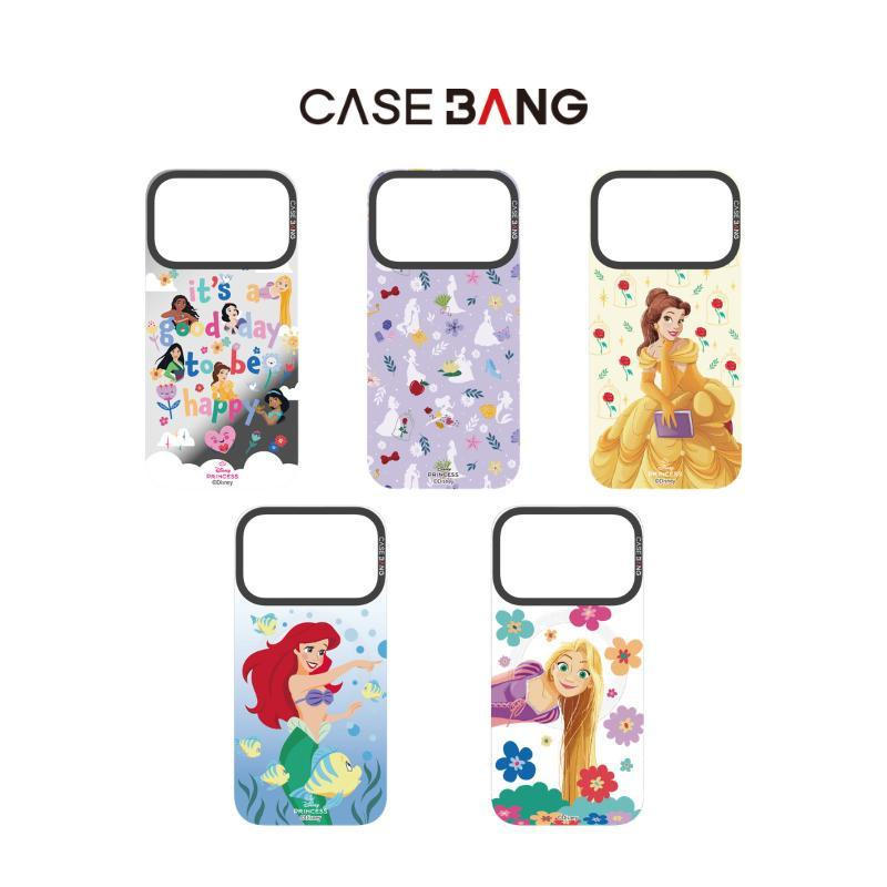 【แผ่นหลังแม่เหล็ก】For iPhone 13-17,CASEBANG Princess Fairytale Serie ImagiSnap เคสแม่เหล็ก, เปลี่ยนกลับ, ป้องกันการตกกระแทกทหาร