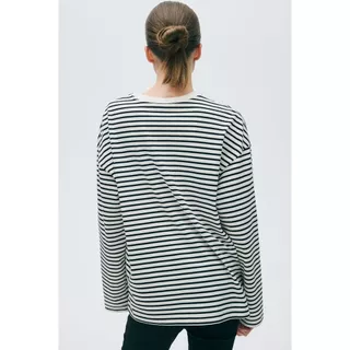 H&M(เอชแอนด์เอ็ม) เสื้อคอตตอนแขนยาว ผู้หญิง 1361447_1