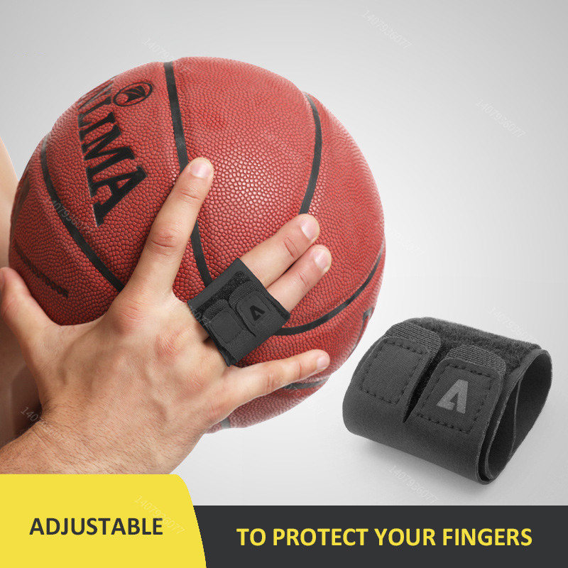 1PCS Finger Splint ปรับ Finger Support Brace Sleeve Protector บาสเกตบอลวอลเลย์บอล Finger Joint Prote