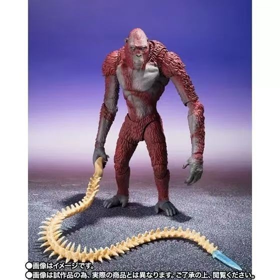 2024 Godzilla vs King Kong 2 Rise of the Empire Scar King Snow Demon เคลื่อนย้ายได้รูปของเล่นเด็ก