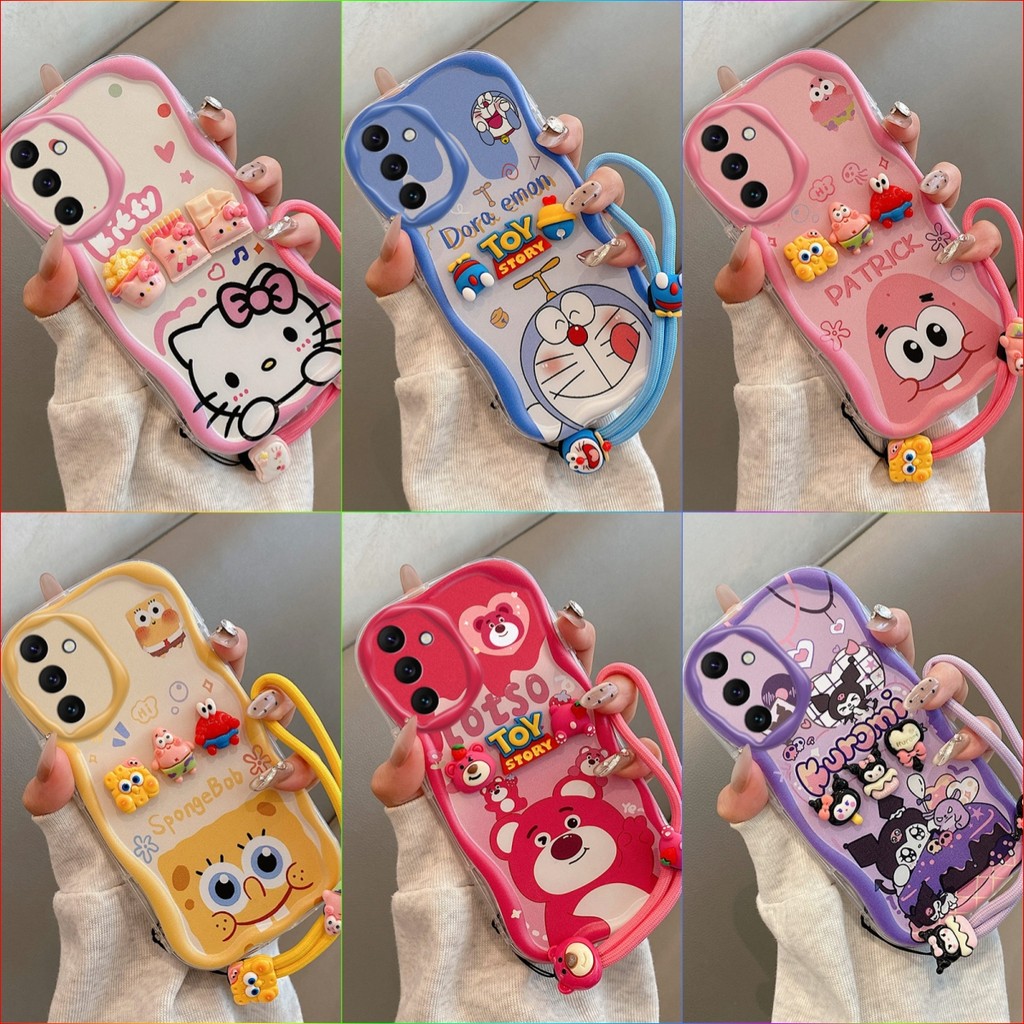 เคสสําหรับ Samsung A57 5G เคสซิลิโคนอ่อนนุ่มป้องกันการตกน่ารัก