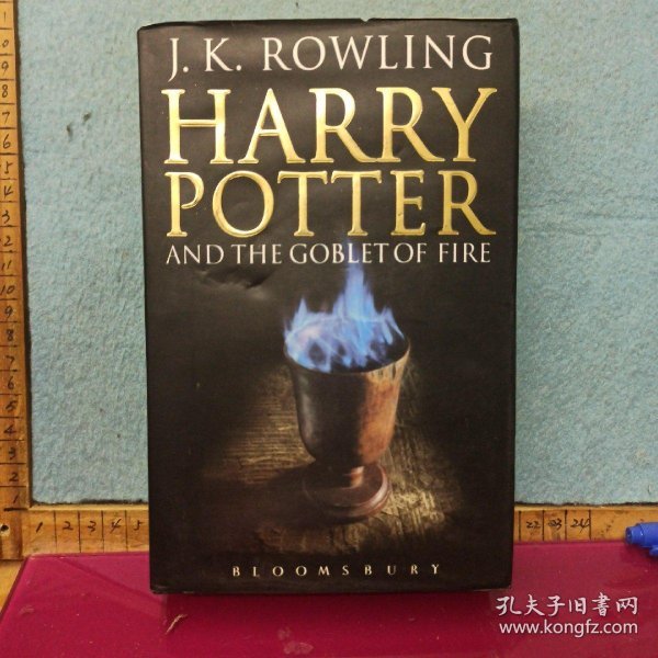 Harry Potter และ Goblet of Fire ปกแข็งต้นฉบับภาษาอังกฤษ Harry Potter and the Goblet of Fire