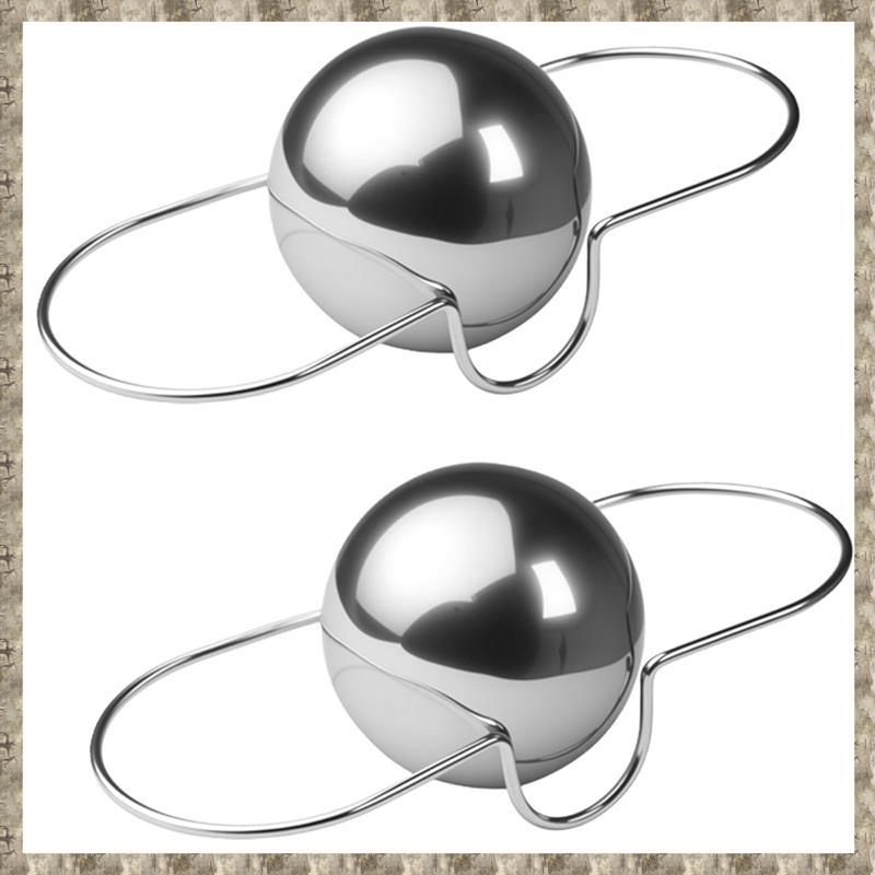 [zv0lma8i] สําหรับ Espresso Cooling Balls 2 แพ็คสแตนเลส Iced Coffee Enhancer เหมาะสําหรับ Espresso& 