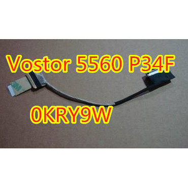 สาย LCD หน้าจอ DisplayPort Cable Replacement สําหรับ DD0JWALC030 DELL VOSTRO 5560 P34F 0KRY9W
