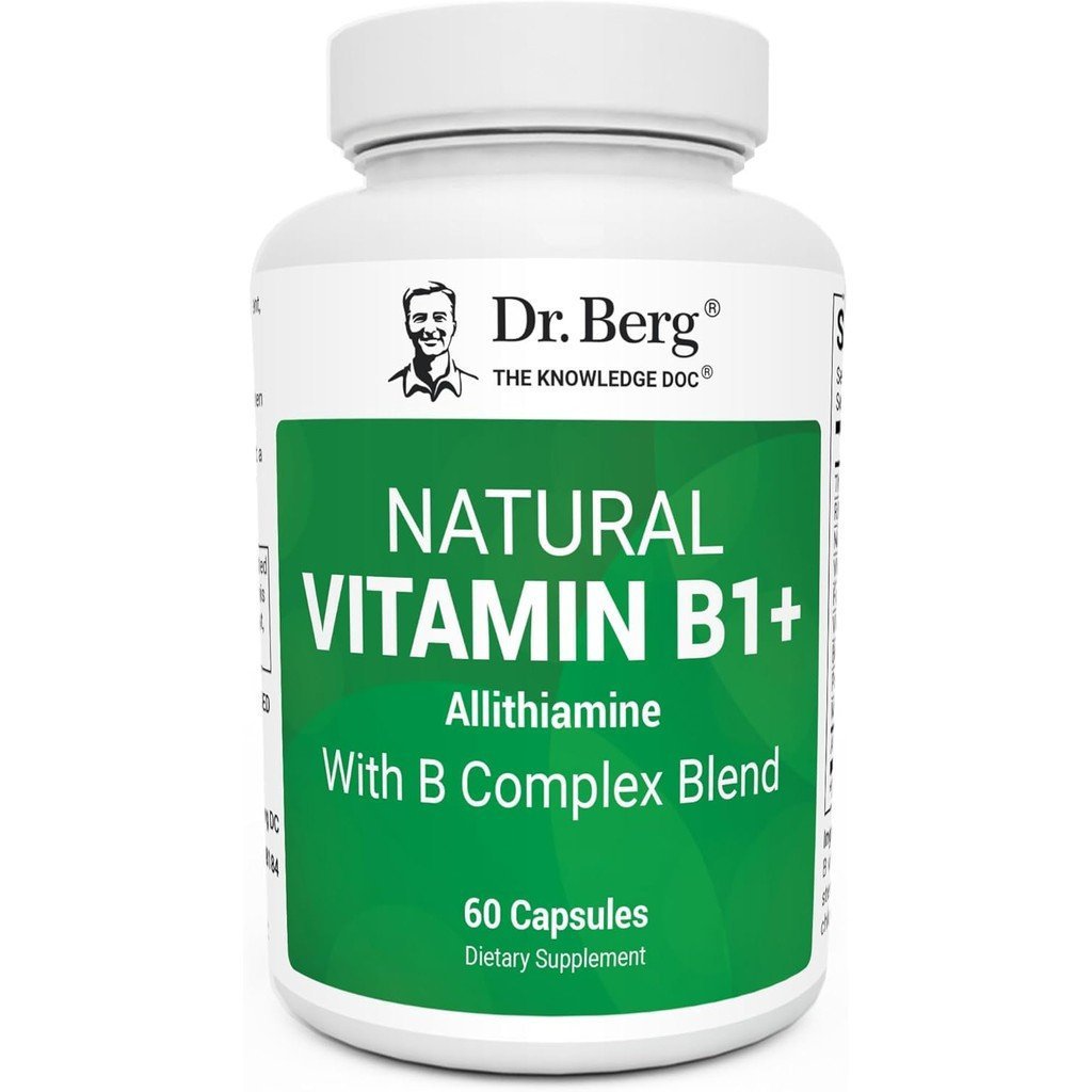 VITAMIN B1+ B1 REBUILT BY DR. BERG ด้วยสารเสริมของ B COMPLEX ดร. เบิร์ก E0UE