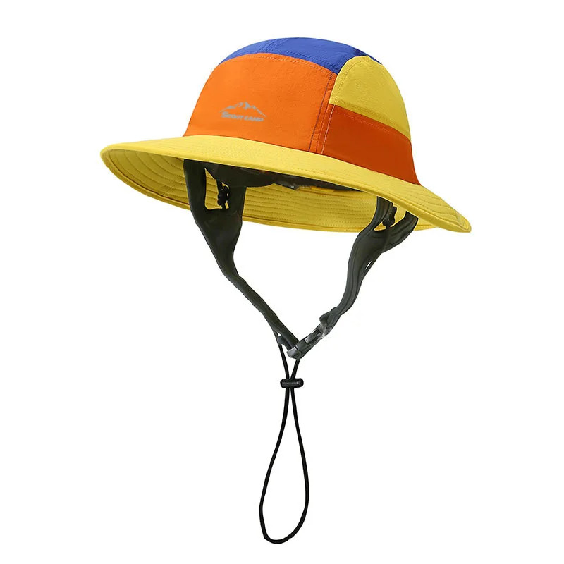 Unisex Surf Cap ครีมกันแดด UPF50 + Fishmen หมวกชายหาดกลางแจ้ง Quick Dry Sun หมวก Breathable กันน้ําท่องหมวก