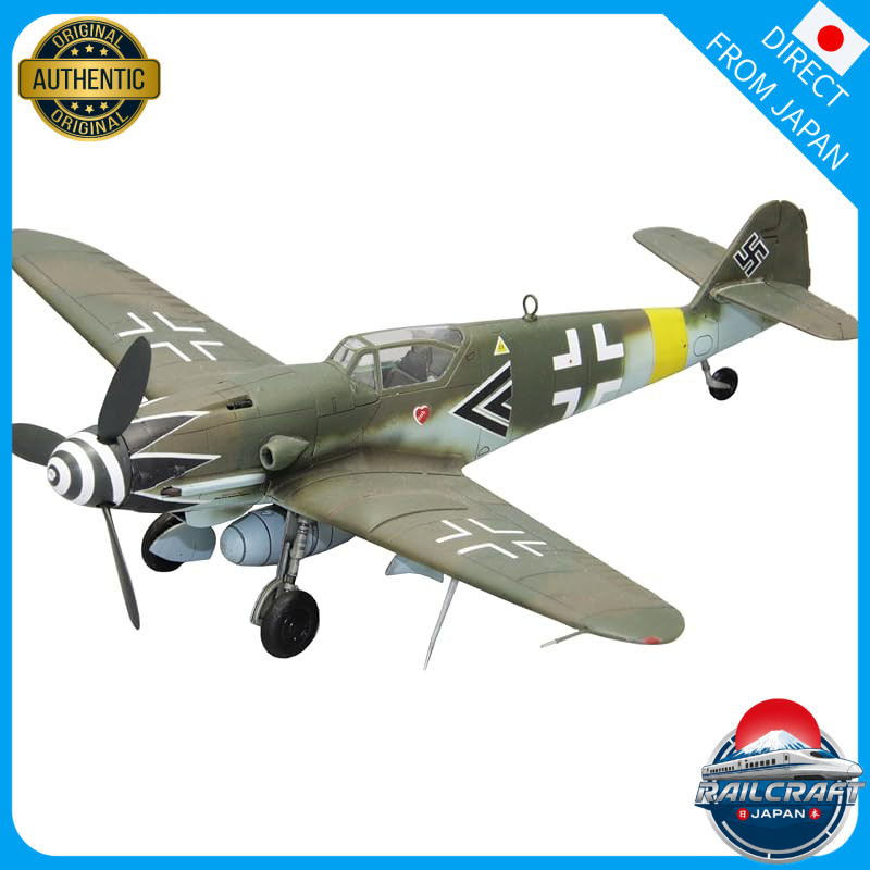 FineMolds 1/72 WW2 Germany Messerschmitt Bf109 K-4 Hartmann Final Combat Plastic Model LW04 (Airplan