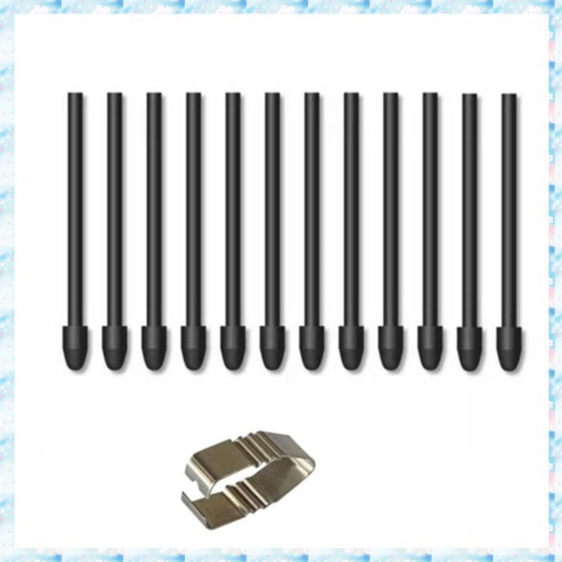 [RQMU] สําหรับ PW517 PW515 PW110 ใช้งานร่วมกับ 12PCS Felt Nibs Stylus เปลี่ยนปากกาเคล็ดลับสําหรับกรา
