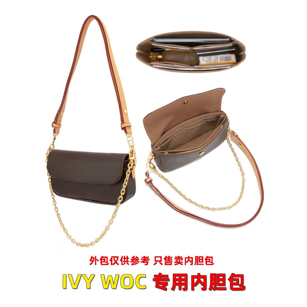 เหมาะสําหรับ wa & lv8ivy woc กระเป๋าซับในกระเป๋าเก็บกระเป๋าซับสไตล์ใหม่ไพ่นกกระจอกแยกจัดระเบียบ