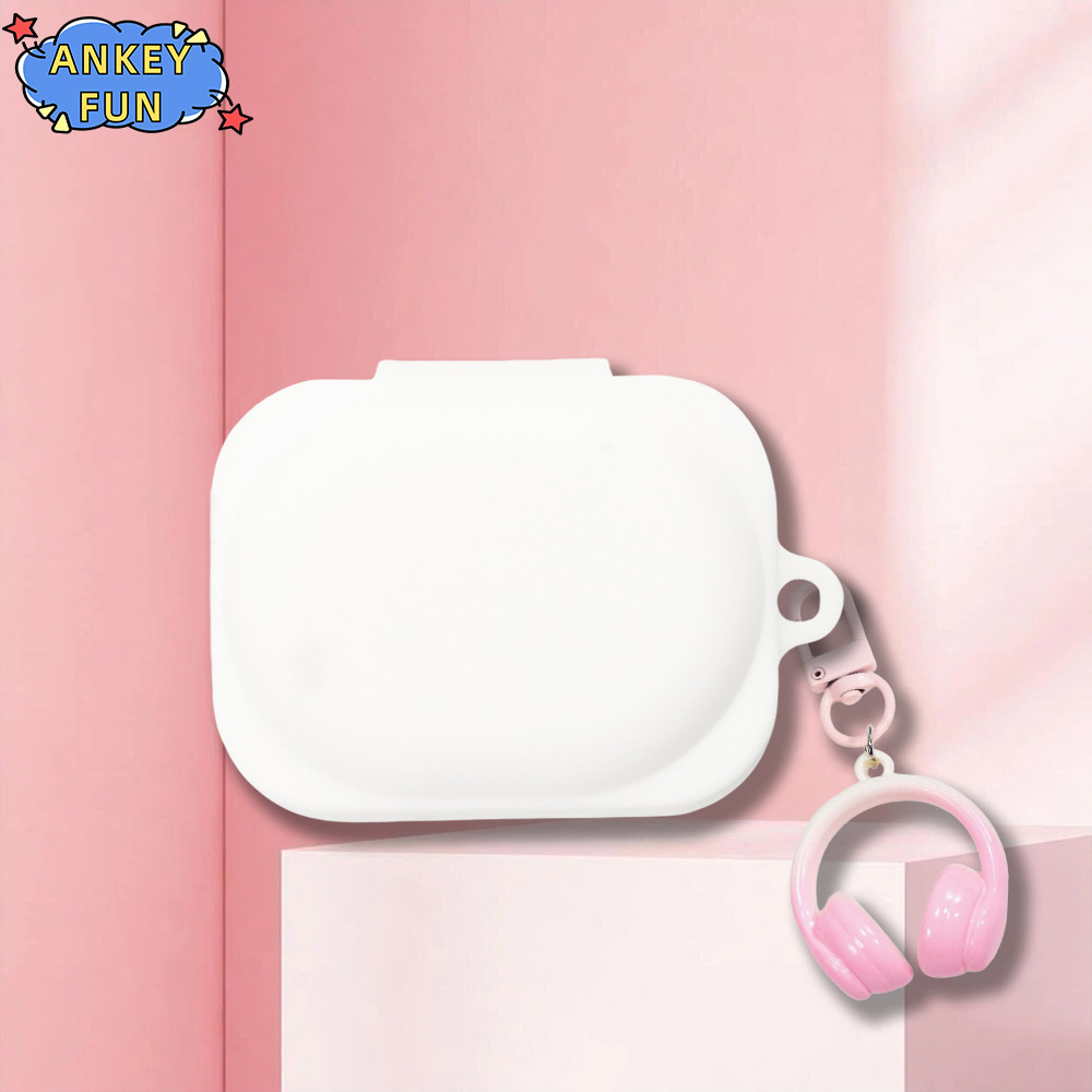 Compatible with Nothing Ear (3a)  Silicone Cases With Hook Protective Shockproof Wireless Earphone C