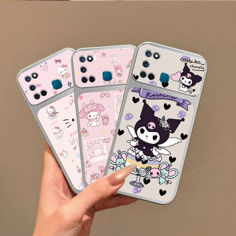เคส realme 7i เคส realme c17 Leather เคสโทรศัพท์ป้องกันการล่มสลาย