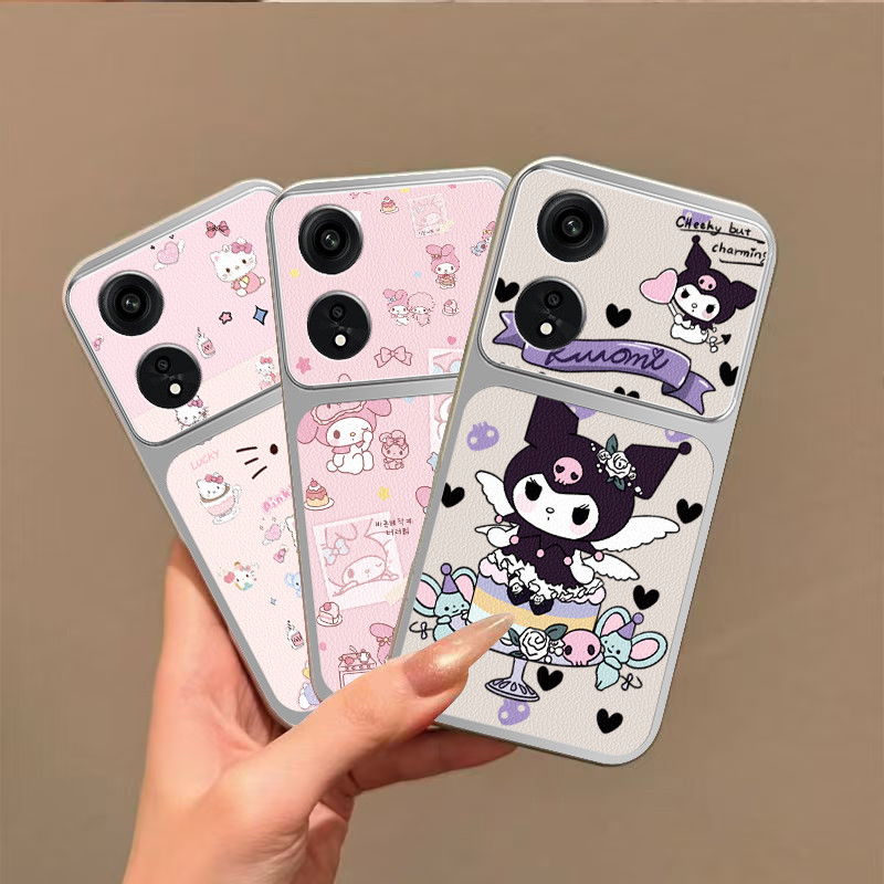 OPPO a98 5G กรณี OPPO reno 8t 5G กรณีหนัง Anti fall เคสโทรศัพท์ป้องกัน
