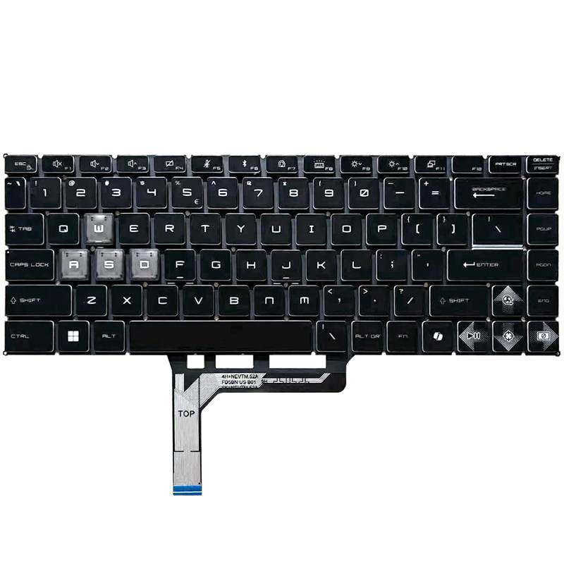 แป้นพิมพ์ MSI Thin A15 B7U B7V Thin A15 AI B8V MS-16RK
