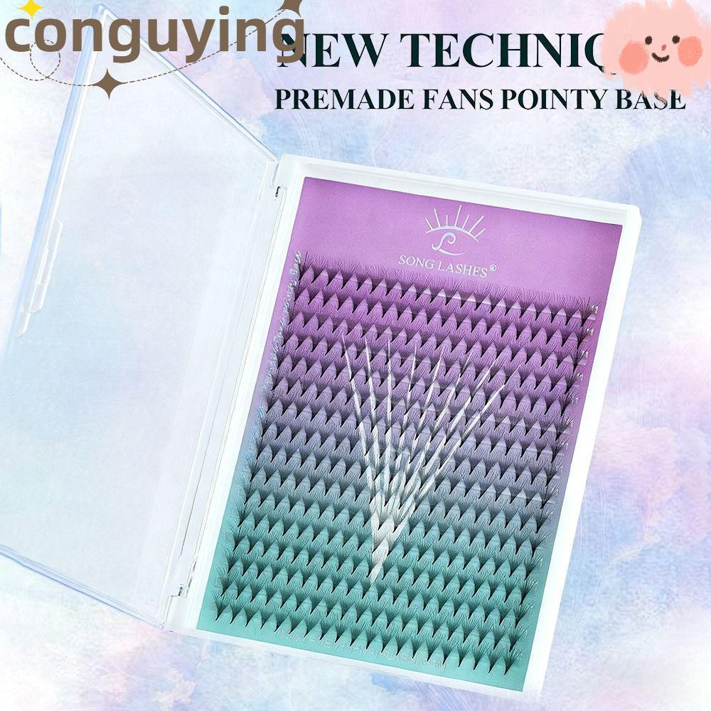 PONGUX ขนตาปลอม, 6D Volume 8D Volume ขนตาปลอม, อุปกรณ์ขนตา Sharp Thin PBT วัสดุ Grafting Eyelashes ร