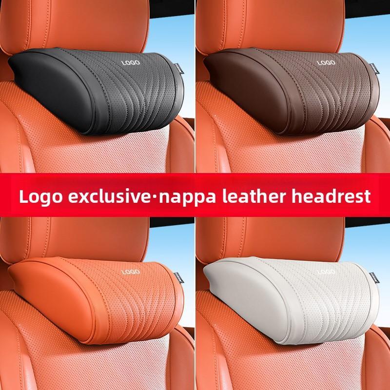 เหมาะสําหรับ Mercedes-Benz C-Class E-Class A-Class G-Class GLE glc EQC รถ Headrest รถคอหมอนที่นั่งพน