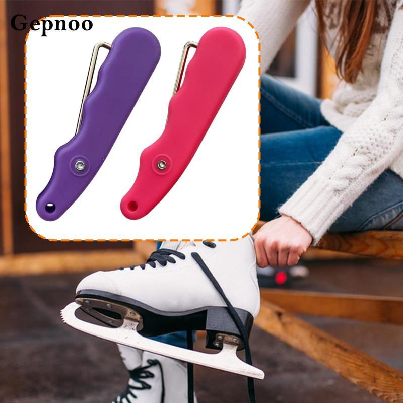 [Gepnoo] Ice Skate Lace Tighter Shoe Lace Upper Shoe Lace Puller Shoe Spooter Skating Accessory Gadg