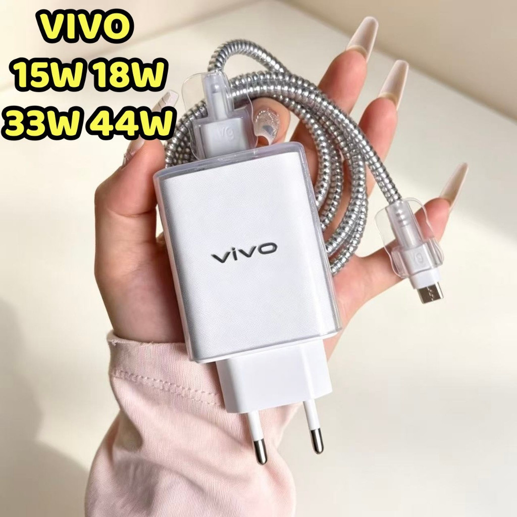 ฟิล์มกันรอยเครื่องชาร์จ VIVO โปร่งใสเหมาะสําหรับเครื่องชาร์จ VIVO 18W 15W 33W 44W อย่างเป็นทางการ