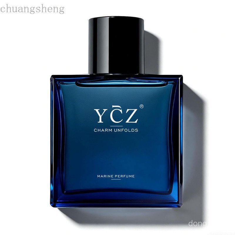 Ycz Charm Unfolds Marine Perfume สําหรับผู้ชาย 1.7 ออนซ์ Long Lasting Eau De Parfum Cologne For Men,