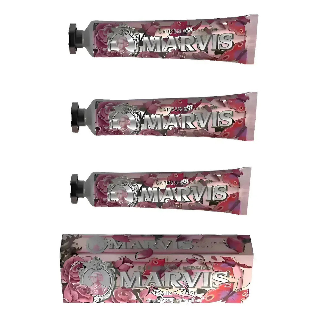 Mzqq Marvis K Rose ยาสีฟันไวท์เทนนิ่ง เวอร์ชั่น 3, 75ml SRH9