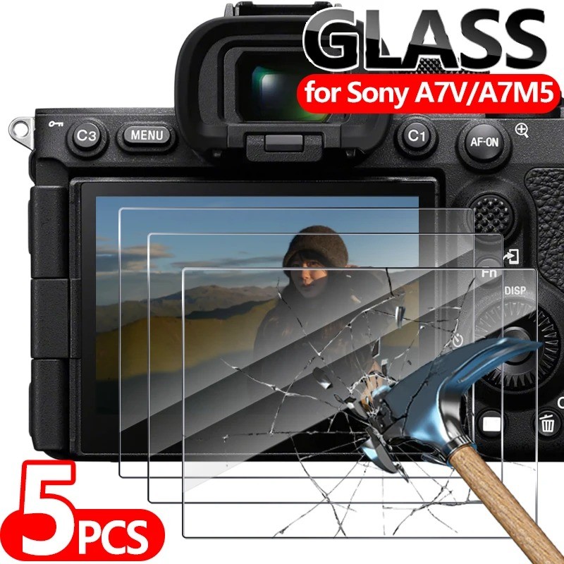1-3PCS กระจกนิรภัยสําหรับ Sony A7 A7 II A7 III A7 IV A7 V A77 A77 II A7C A7C II A7CR A7R A7R II A7R 
