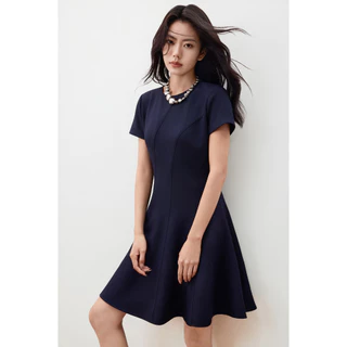 G2000 เดรสสำหรับผู้หญิง Fit & Flare Shape รุ่น 5623123679 DARK NAVY