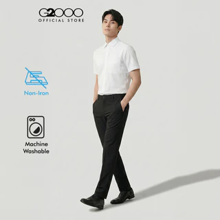 G2000 เสื้อเชิ้ตแขนสั้นแบบทางการสำหรับผู้ชาย ทรง Smart Fit รุ่น 61132612