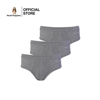 Hush Puppies กางเกงในชาย ทรง BRIEF รุ่น HU H2B005 - สีเทา HGREY